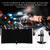 5-door Professional Studio Recording Microphone Isolation  Folding Pop Filter Microphone Wind Screen with High Density EVA Foam Sound Absorbing Recording Equipment