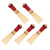 5 Pcs Good Quality New Bassoon Reeds Reed Medium Instrument Accessories