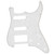 Electric Guitar Pickguard 3-Layers with Aluminum Shielding Musical Instrument AccessoriesGSSH53 White Pearl