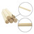 5pcs Spruce Wood 18cm Sound Post for 3/4 4/4 Cello String Instruments Accessory