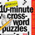 Mensa 10-Minute Crossword Puzzles Page-A-Day Calendar 2016