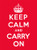 Keep Calm and Carry on: Good Advice for Hard Times