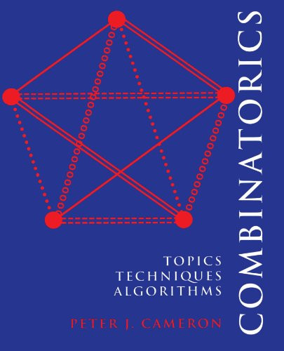 Combinatorics: Topics, Techniques, Algorithms