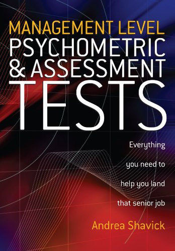 Management Level Psychometric and Assessment Tests