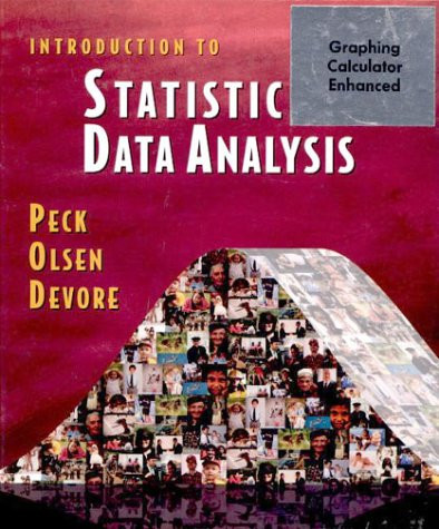 Introduction to Statistics and Data Analysis (with CD-ROM) (Available Titles CengageNOW)