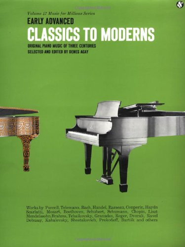 Early Advanced Classics to Moderns: Music for Millions Series (Music for Millions Series Vol 47)