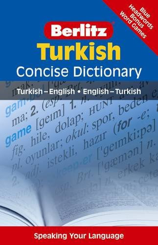 Turkish Concise Dictionary (Berlitz Concise Dictionary)