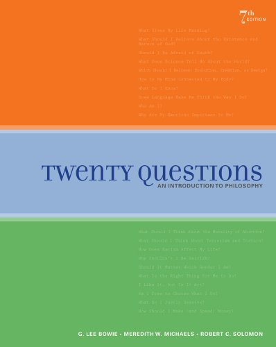 Twenty Questions: An Introduction to Philosophy