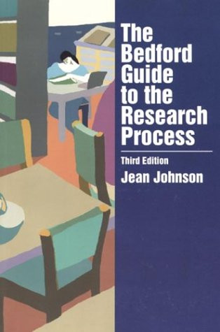 The Bedford Guide to the Research Process