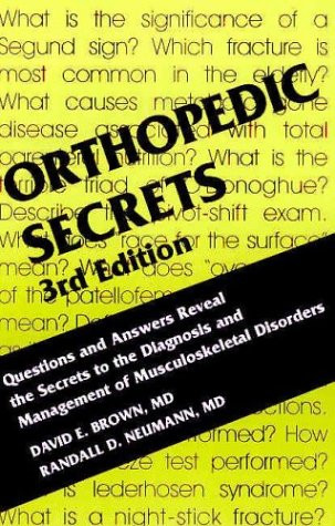 Orthopedic Secrets, 3e