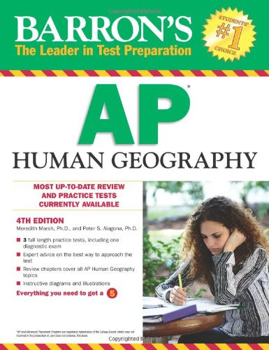 Barron's AP Human Geography, 4th Edition (Barron's Study Guides)