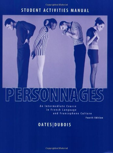 Personnages 4e Activities Manual & Lab CDs (French Edition)