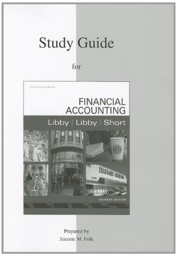 Study Guide to accompany Financial Accounting