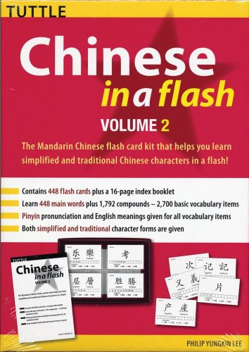 Chinese in a Flash Volume 2 (Tuttle Flash Cards)