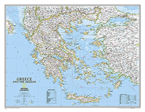 Greece Classic [Tubed] (National Geographic Reference Map)
