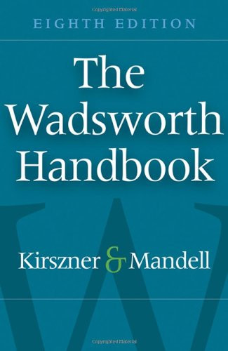 The Wadsworth Handbook (Available Titles CengageNOW)