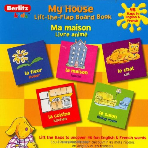 My House Flap Book - French (Lift-The-Flap Board Book)