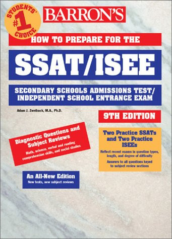 How to Prepare for the SSAT/ISEE (Barron's How to Prepare for the SSAT/ISEE)