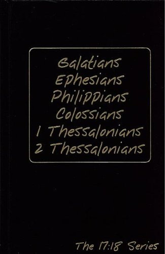 Galatians, Ephesians, Philippians, Colossians, 1&2 Thessalonians - Journibles: the 17:18 Series