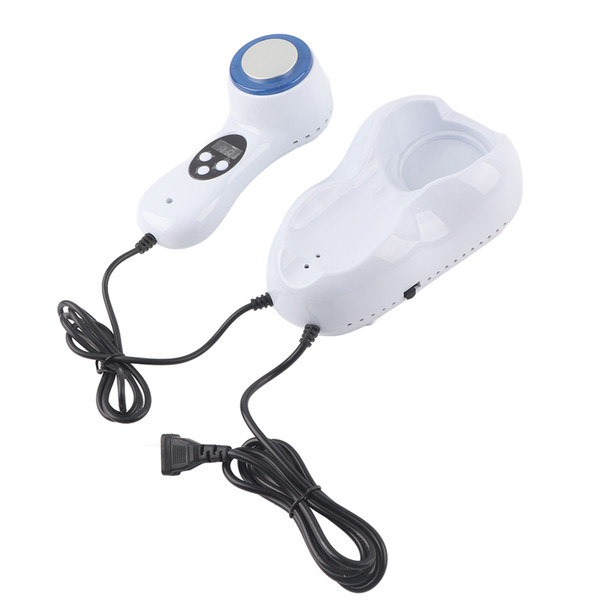 Hot Cold Hammer Blue Light Facial Skin Tighten Shrink Pores Beauty Machine