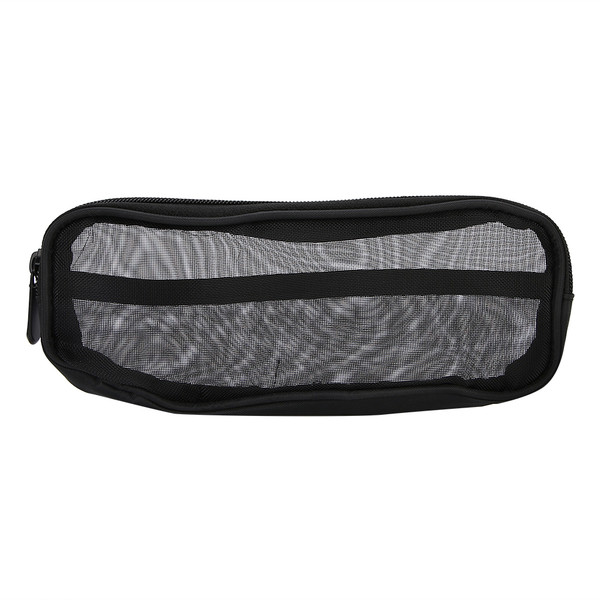 Makeup Brushes Case Portable Nylon Zipper Makeup Brushes Bag Cosmetics Brushes Set Bag Black