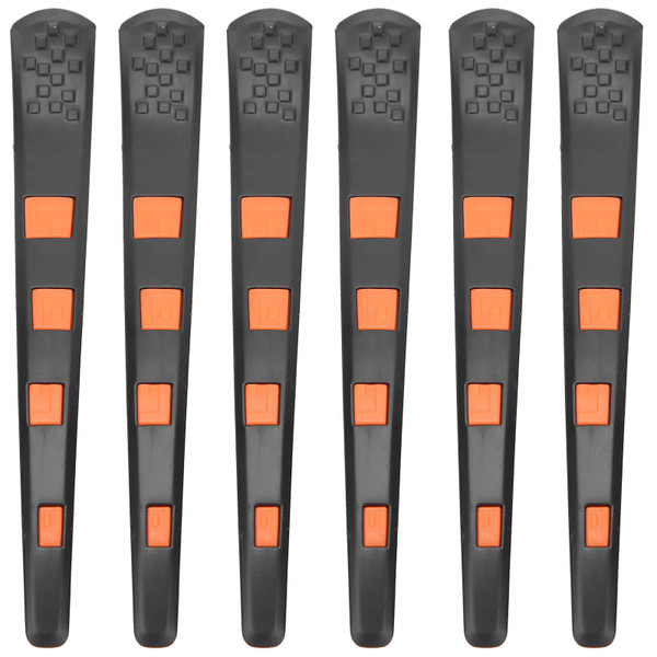 6pcs Professional Duckbill Hair Clip Portable Hair Salon DIY Sectioning Clips Styling ToolOrange
