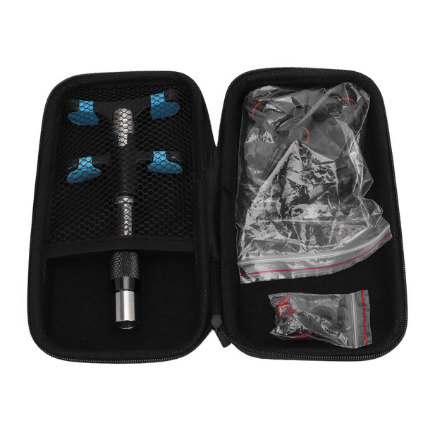 10 Gears Mutifunctional Manual Chiropractic Tool Stainless Steel Spine Adjusting Massage ToolBlack