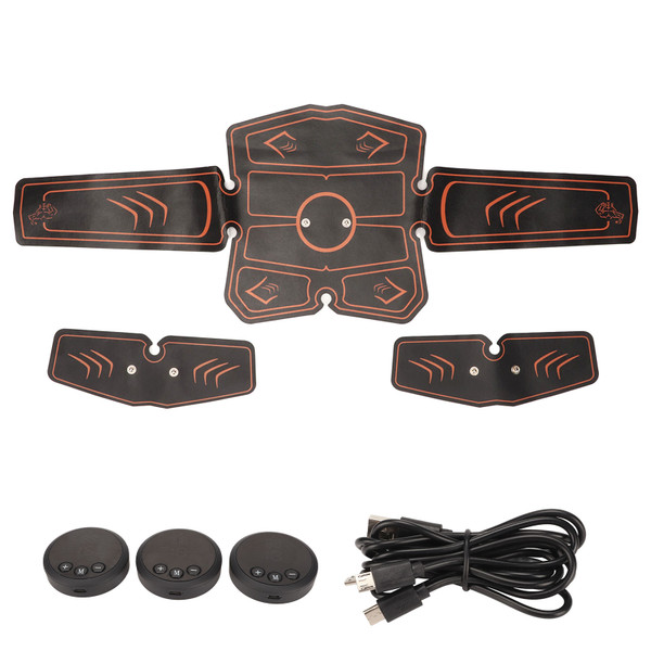 Electric Abdominal Toning Patches Adjust Massage Modes Muscle Training Fitness Massaging Device