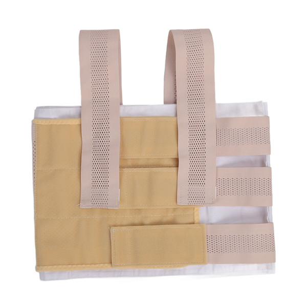 Chest Support Brace Adjustable Fixed Function Pain Relief Broken Rib Belt for Thoracic Fractures Rib Fractures Left Chest