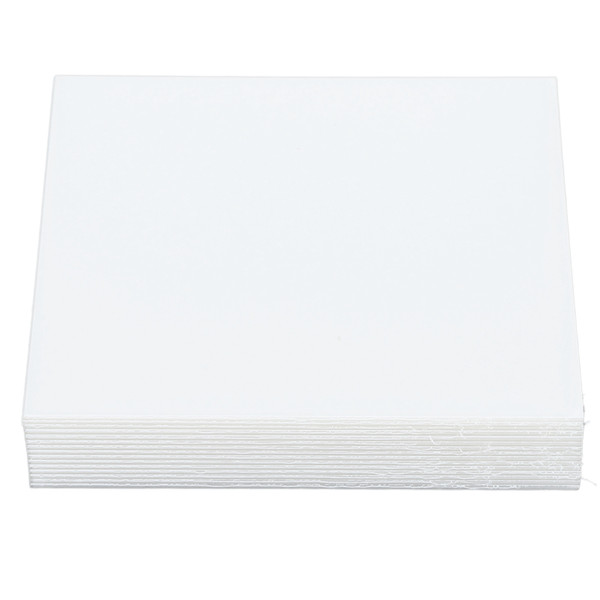 20pcs Vacuum Forming Splint Sheets 0.8mm Lab Splint Thermoforming Sheet for Mouth Guards Square (HYG TM27 0.8)