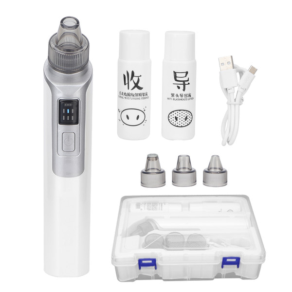 Blackhead Removal Vacuum Machine Derived Pore Reducer Lotion Electric Facial Pore Cleaner 80ml