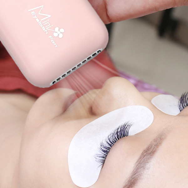 USB Mini Eye Lashes Extension Fan Mascara Glue Dryer Fast Fan Blower Glue Grafted Eyelashes Blower Glue Grafted Eyelashes