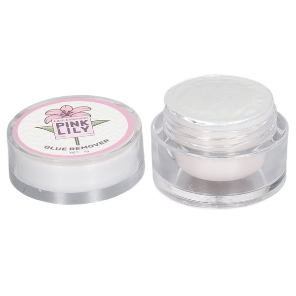 5g Eyelash Remover Cream Fast False Eyelash Removing Cream for Lash Extension Salon Pink