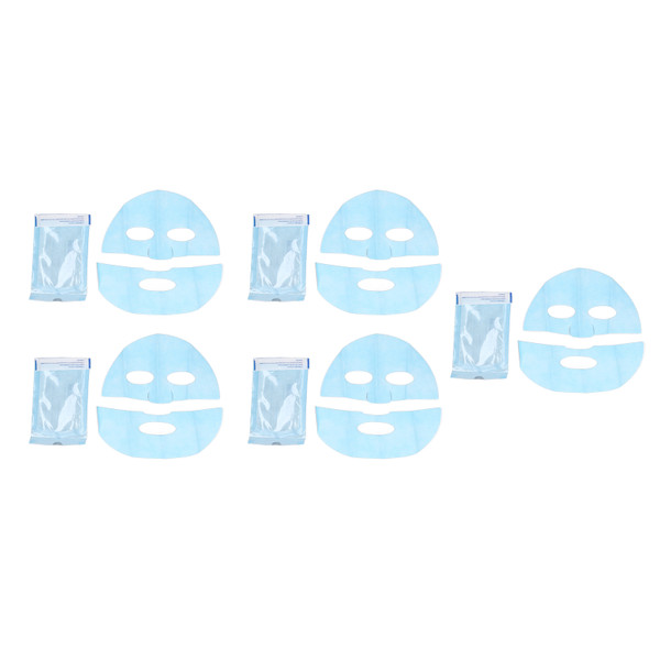 5 Sheets Collagen Soluble Film Improve Elasticity Skin Firming Collagen Hydrating Face Film for Whole Face