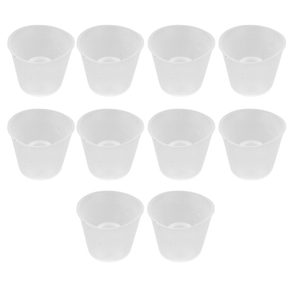 10pcs Replacement Earbud Silicone Cone Shaped Earbud Tips Set for Hearing Amplifier L