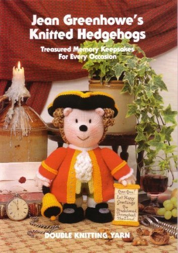 Jean Greenhowe knitting booklet Knitted Hedgehogs