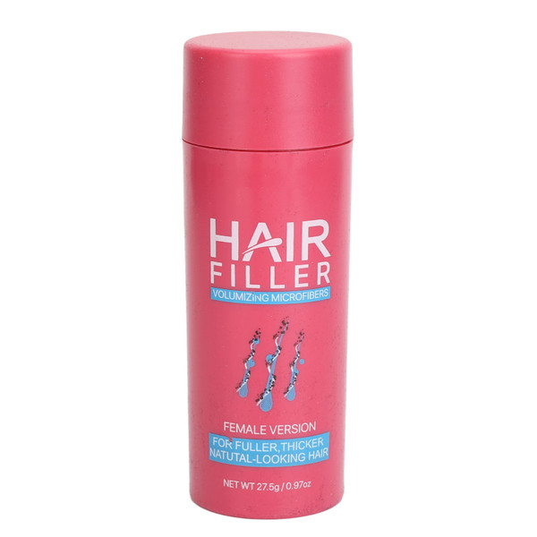 Hair Building Fibers Conceals Thickening Hair Undetectable Thicker Fuller Powder Fiber Black 0.97 Oz