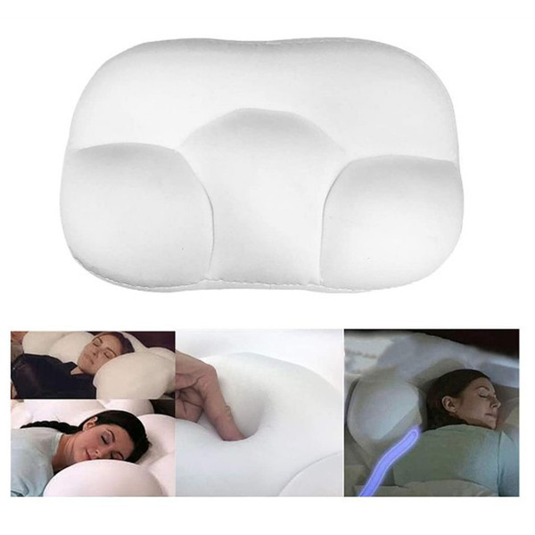 Memory Foam Pillow All Round Cloud Pillow Nursing Pillow Infant Newborn Sleep Memory Foam Cervical Pillow for Sleeping