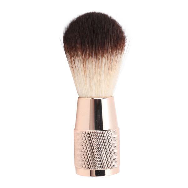 Shaving Brush Men Facial Hair Beard Bubble Light Luxury Nylon Bristles Metal Handle