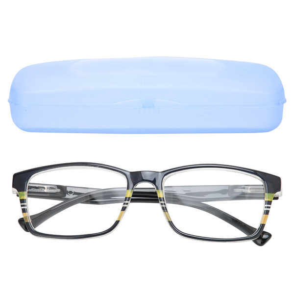 Eye Glasses Spectacles High Definition AntiSlip Reading Glasses for Women Men Elderly(+100 )