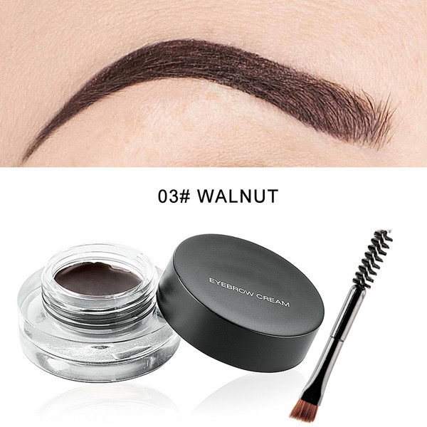 12 Color Eyebrow Dye Cream Quick Dry Waterproof Eyebrow Tinting Gel Eye Brow Dye Cream