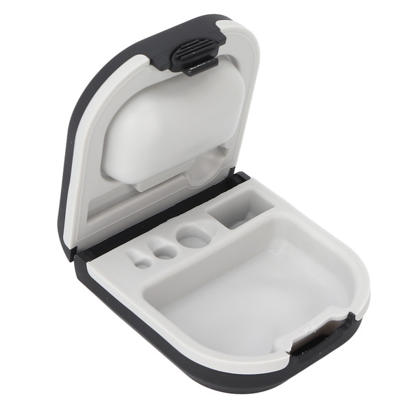 Hearing Aid Case Mini Exquisite Reusable Portable Pocket Size Hearing Aid Holder for Custom Hearing Aid