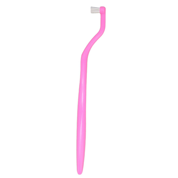 Interdental Brush Soft Head Professional Portable Orthodontic Brace Cleaning Brush for Oral CarePink