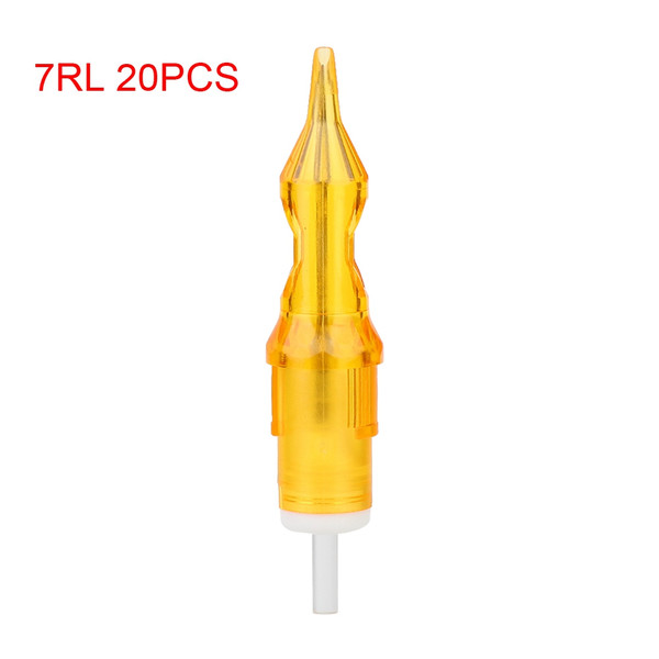 20Pcs/Set Disposable Eyebrow Tattoo Cartridge Needles Microblading Needle RL Series (7RL)