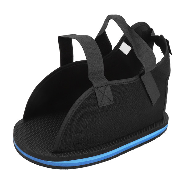 Cast Shoe Open Toe Non Slip Stable Flat Sole Adjustable Foot Injury Post Op Cast Shoe ML 28.5cm/11.2in Inner Length