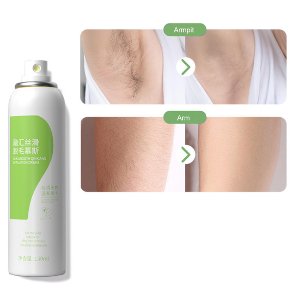 Hair Removal Spray Hair Removal Mousse Whole Body Hair Remover for Armpit Leg Arm Men Women