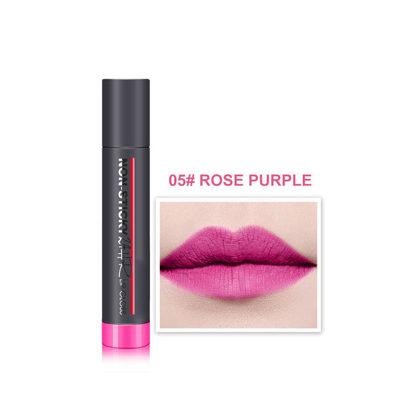 Matte Lipgloss Lip Gloss Long Lasting Waterproof Liquid Lipstick Makeup Cosmetic 5#