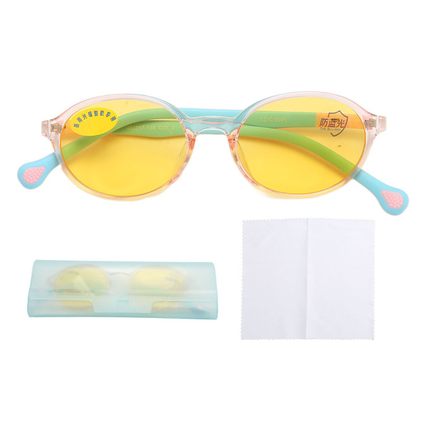 Blue Ray Blocking Glasses Eye Protection Radiation Protection Yellow Lens Blue Ray Filtering Glasses for Computer Gaming