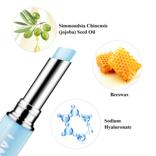 LANBENA Hyaluronic Acid Lip Balm Lip Plumper Natural Extract Fade Lip Lines Nourishing Moisturzing Lipstick Long-lasting Lip Care Daily Use