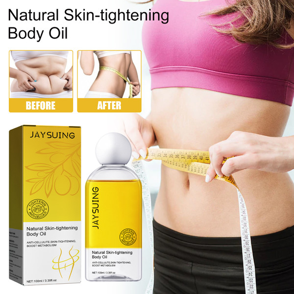 Jaysuing Skin Tightening Body Oil Slimming Beauty Oil Anti-Cellulite Nourishing Massage Firming Body Skin
